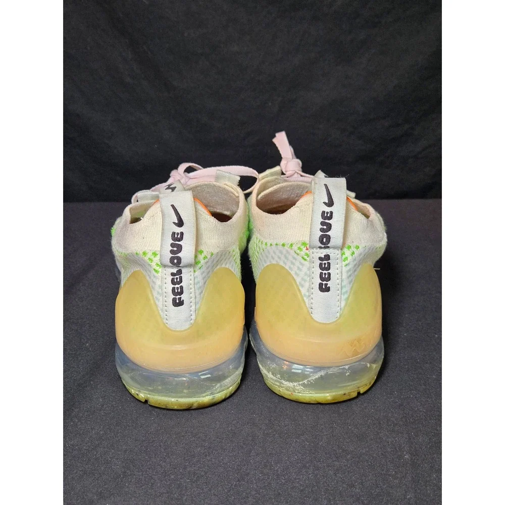 Nike Air VaporMax 2021 FK Feel Love Sail Lime Blast FD0871-100 Women's 9.5‎